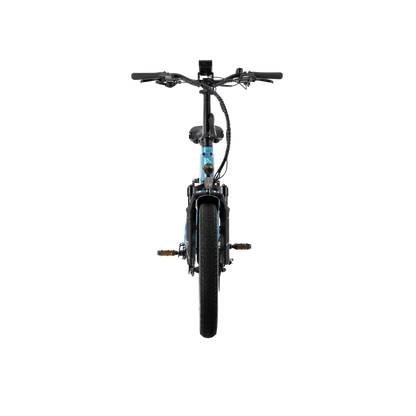 XP4 750 Step-Thru Raindrop Blue + FREE LevelUp Rack, Bike Lock, Phone Mount, Elite Headlight, Suspension Seat Post ($505 Value) [CA]