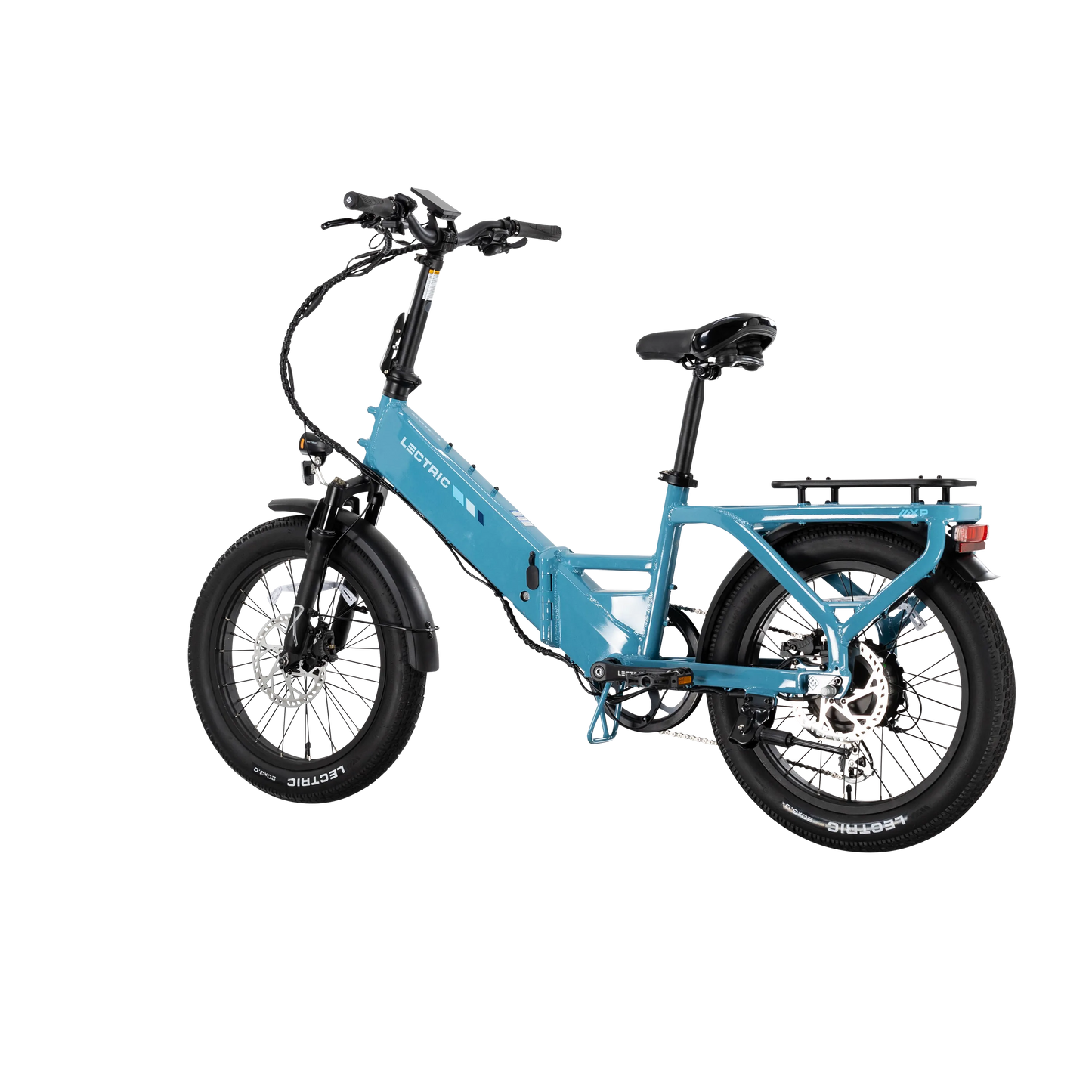 XP4 750 Step-Thru Raindrop Blue + FREE LevelUp Rack, Bike Lock, Phone Mount, Elite Headlight, Suspension Seat Post ($505 Value) [CA]