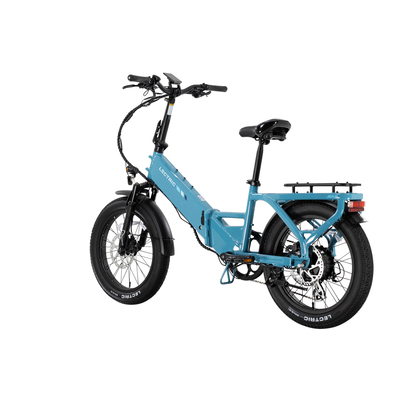 XP4 750 Step-Thru Raindrop Blue + FREE LevelUp Rack, Bike Lock, Phone Mount, Elite Headlight, Suspension Seat Post ($505 Value) [CA]