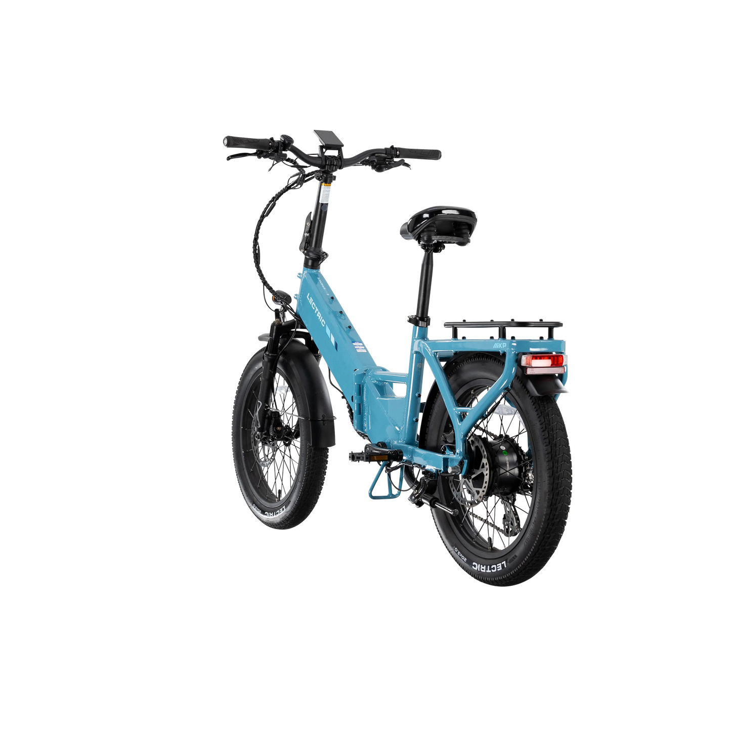 XP4 750 Step-Thru Raindrop Blue + FREE LevelUp Rack, Bike Lock, Phone Mount, Elite Headlight, Suspension Seat Post ($505 Value) [CA]
