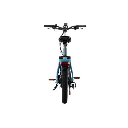 XP4 750 Step-Thru Raindrop Blue + FREE LevelUp Rack, Bike Lock, Phone Mount, Elite Headlight, Suspension Seat Post ($505 Value) [CA]