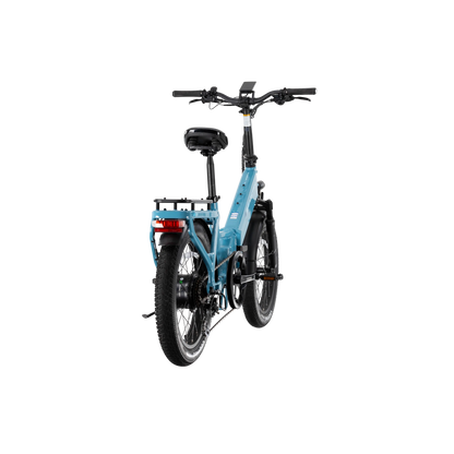 XP4 750 Step-Thru Raindrop Blue + FREE LevelUp Rack, Bike Lock, Phone Mount, Elite Headlight, Suspension Seat Post ($505 Value) [CA]