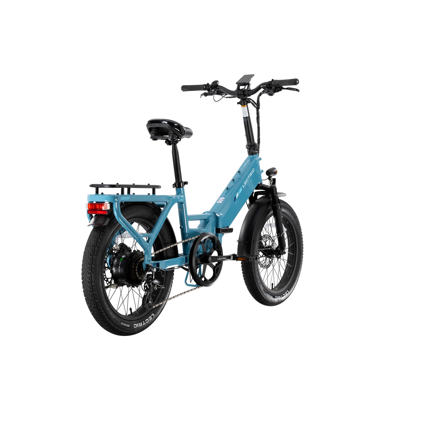 XP4 750 Step-Thru Raindrop Blue + FREE LevelUp Rack, Bike Lock, Phone Mount, Elite Headlight, Suspension Seat Post ($505 Value) [CA]