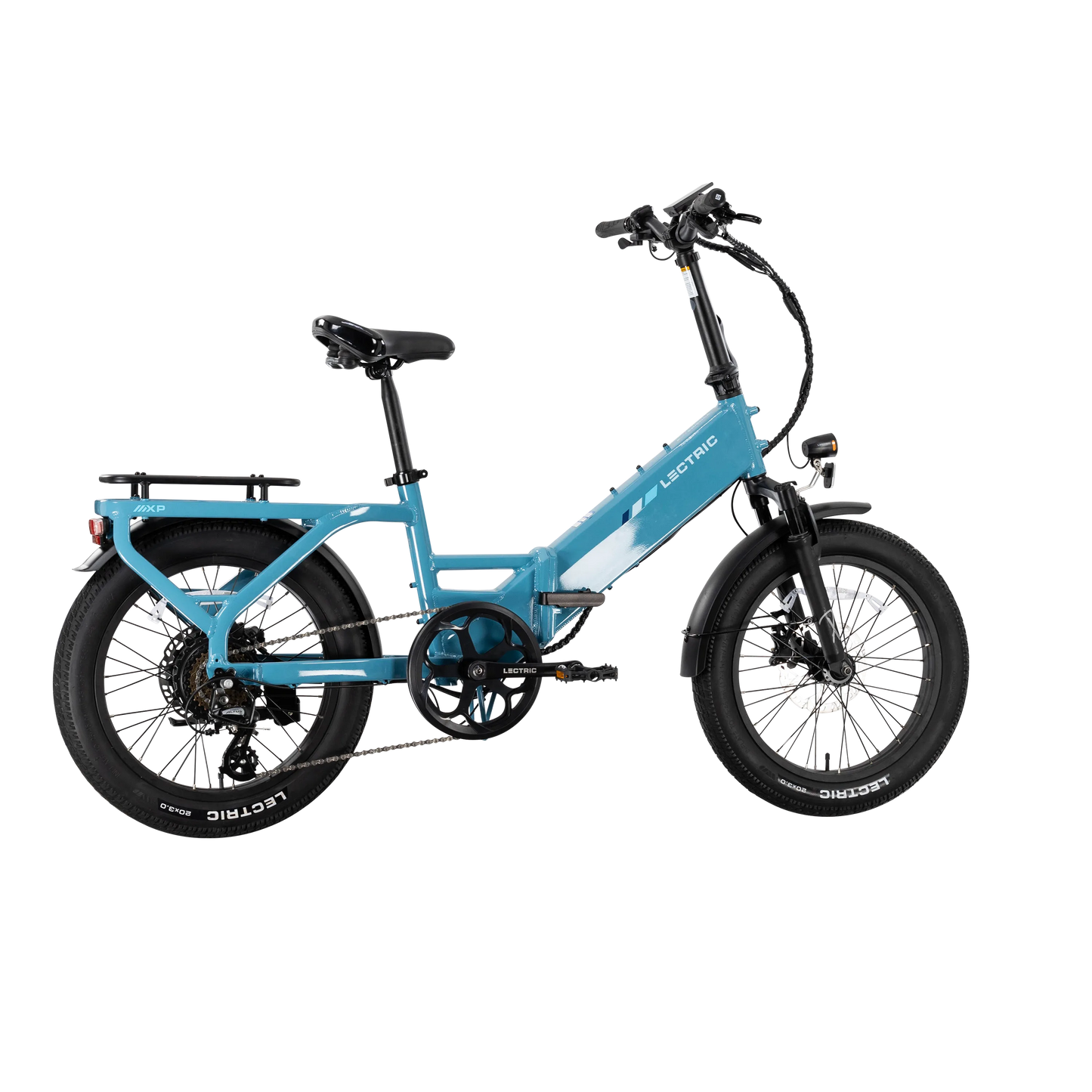 XP4 750 Step-Thru Raindrop Blue + FREE LevelUp Rack, Bike Lock, Phone Mount, Elite Headlight, Suspension Seat Post ($505 Value) [CA]