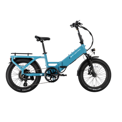 XP4 750 Step-Thru Raindrop Blue + FREE LevelUp Rack, Bike Lock, Phone Mount, Elite Headlight, Suspension Seat Post ($505 Value) [CA]