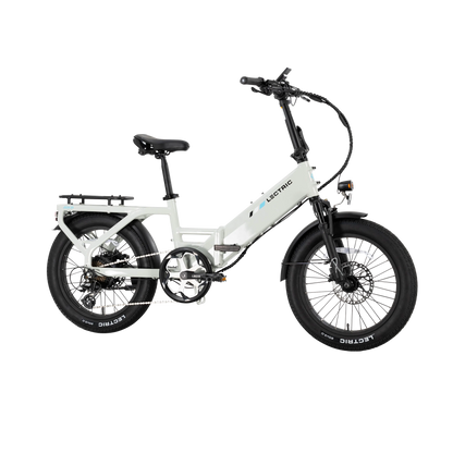 XP4 750 Step-Thru Stratus White + FREE LevelUp Rack, Bike Lock, Phone Mount, Elite Headlight, Suspension Seat Post ($505 Value) [CA]