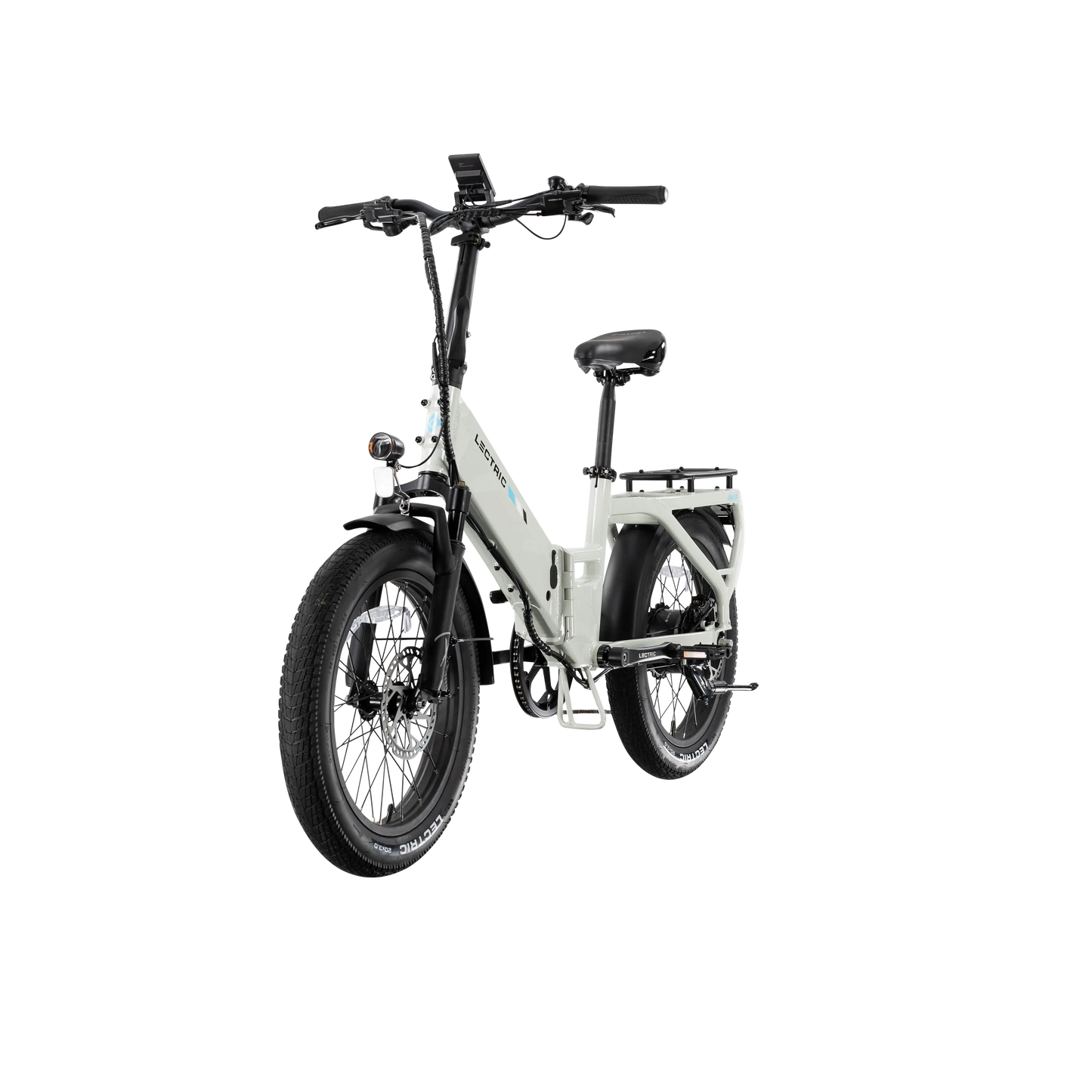 XP4 750 Step-Thru Stratus White + FREE LevelUp Rack, Suspension Seat Post, Elite Headlight, Bike Lock, Phone Mount ($365 Value)