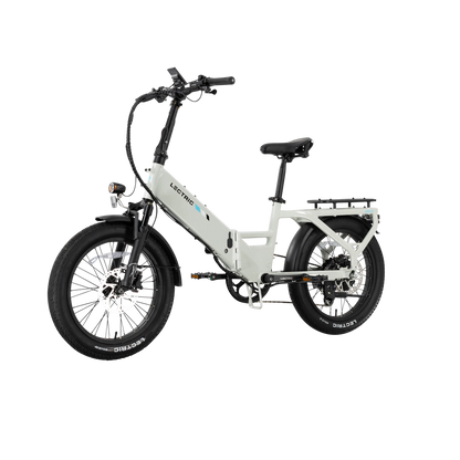 XP4 Step-Thru Stratus White + FREE LevelUp Rack ($79 Value)
