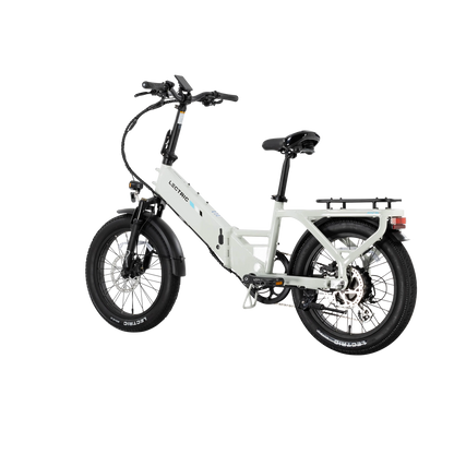 XP4 Step-Thru Stratus White + FREE LevelUp Rack ($79 Value)