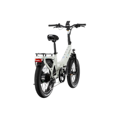 XP4 750 Step-Thru Stratus White + FREE LevelUp Rack, Bike Lock, Phone Mount, Elite Headlight, Suspension Seat Post ($505 Value) [CA]