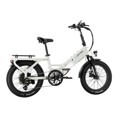 XP4 750 Step-Thru Stratus White + FREE LevelUp Rack, Bike Lock, Phone Mount, Elite Headlight, Suspension Seat Post ($505 Value) [CA]
