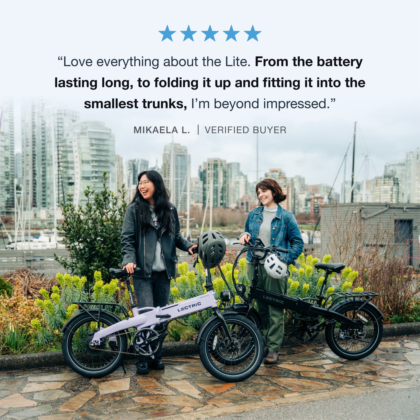 XP Lite2 Lectric Blue Long-Range eBike [CA]