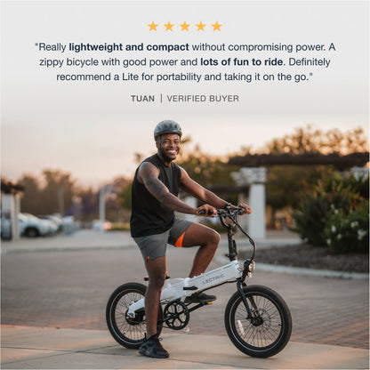 XP Lite2 Arctic White Long-Range eBike