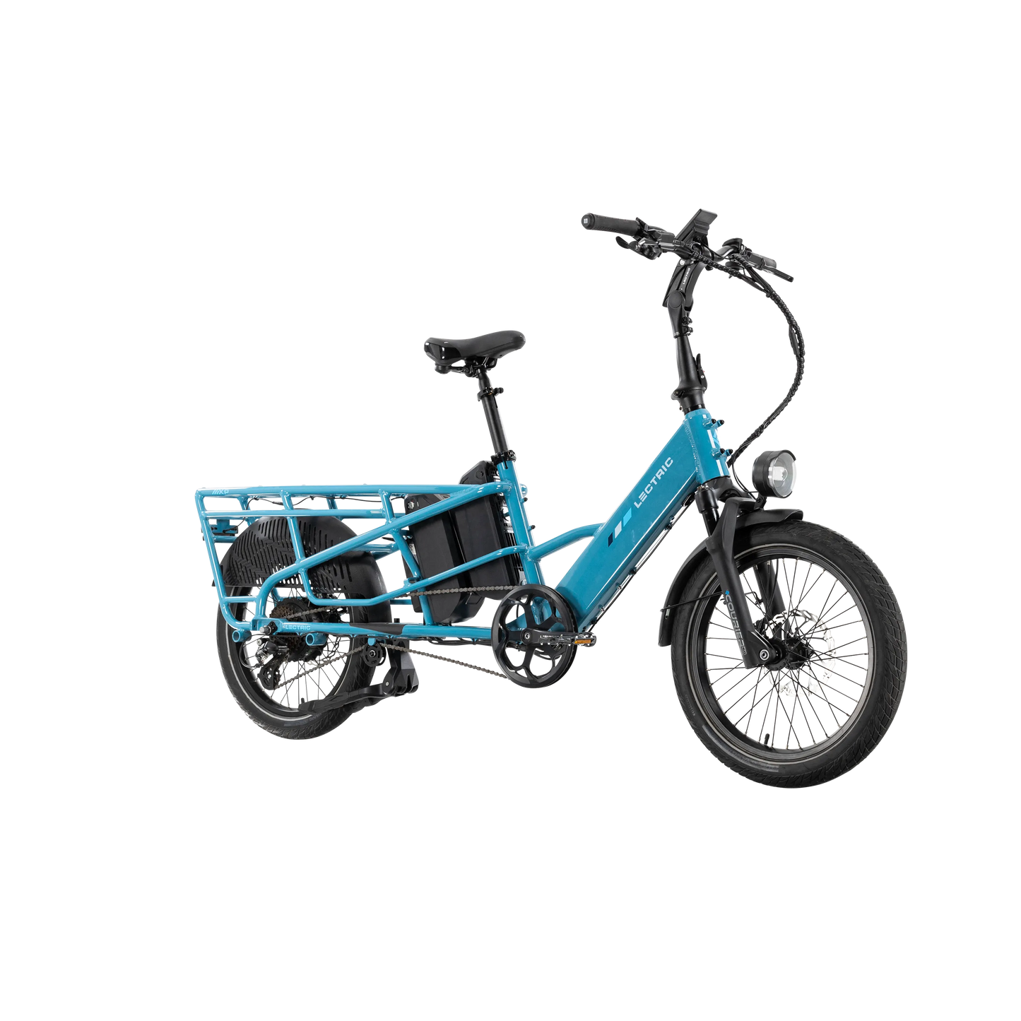 XPedition2 Raindrop Blue Long-Range Dual-Battery + FREE Running Boards, Cushions, Elite Headlight, Suspension Seat Post, Orbitor, Fast Charger ($694 Value)