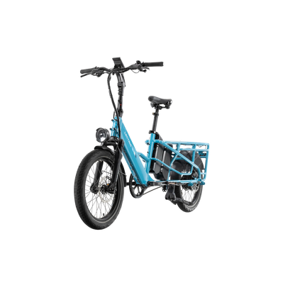 XPedition2 Raindrop Blue Long-Range Dual-Battery eBike