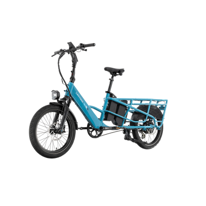 XPedition2 Raindrop Blue Dual-Battery + FREE Running Boards, Cushions, Elite Headlight, Suspension Seat Post, Orbitor ($545 Value)