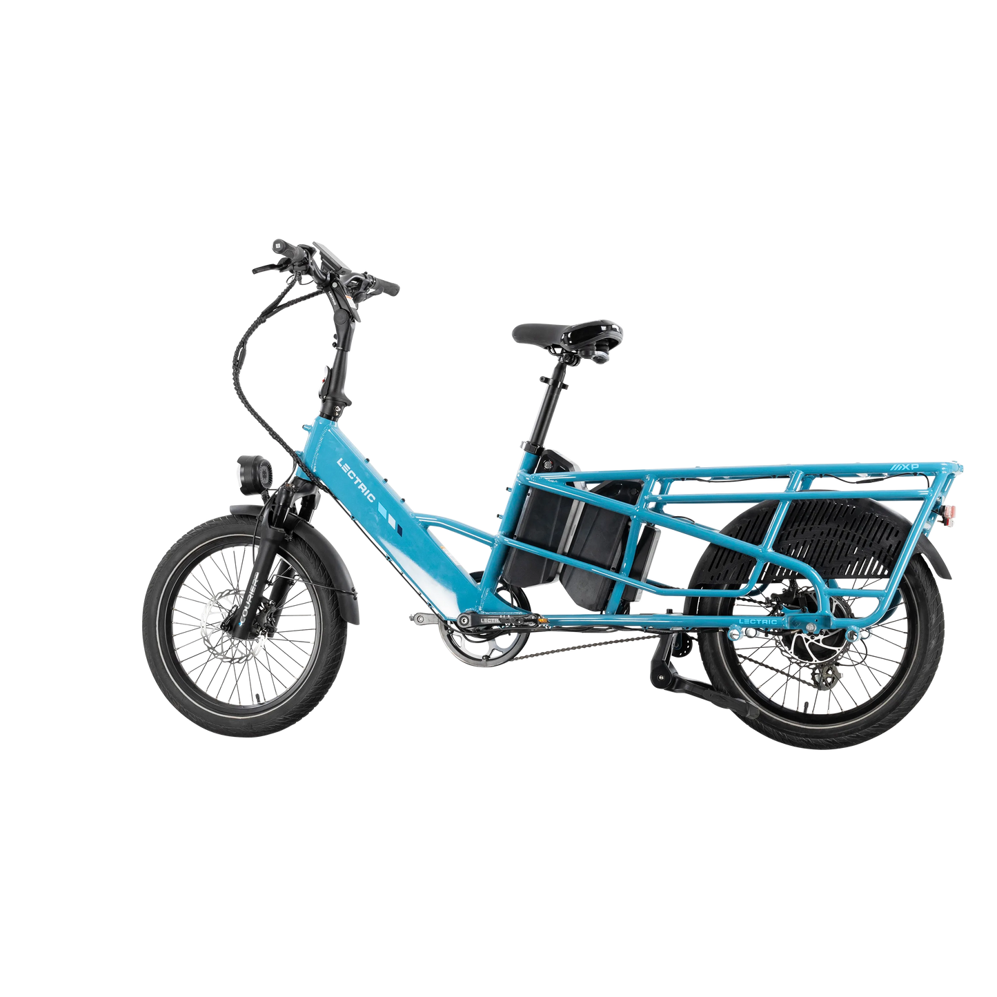 XPedition2 Raindrop Blue Long-Range Dual-Battery + FREE Running Boards, Cushions, Elite Headlight, Suspension Seat Post, Orbitor, Fast Charger ($694 Value)
