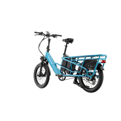 XPedition2 Raindrop Blue Long-Range Dual-Battery eBike