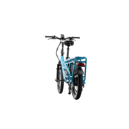 XPedition2 Raindrop Blue Long-Range Dual-Battery + FREE Running Boards, Cushions, Elite Headlight, Suspension Seat Post, Orbitor, Fast Charger ($694 Value)