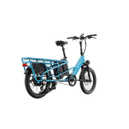 XPedition2 Raindrop Blue Long-Range Dual-Battery + FREE Running Boards, Cushions, Elite Headlight, Suspension Seat Post, Orbitor, Fast Charger ($694 Value)