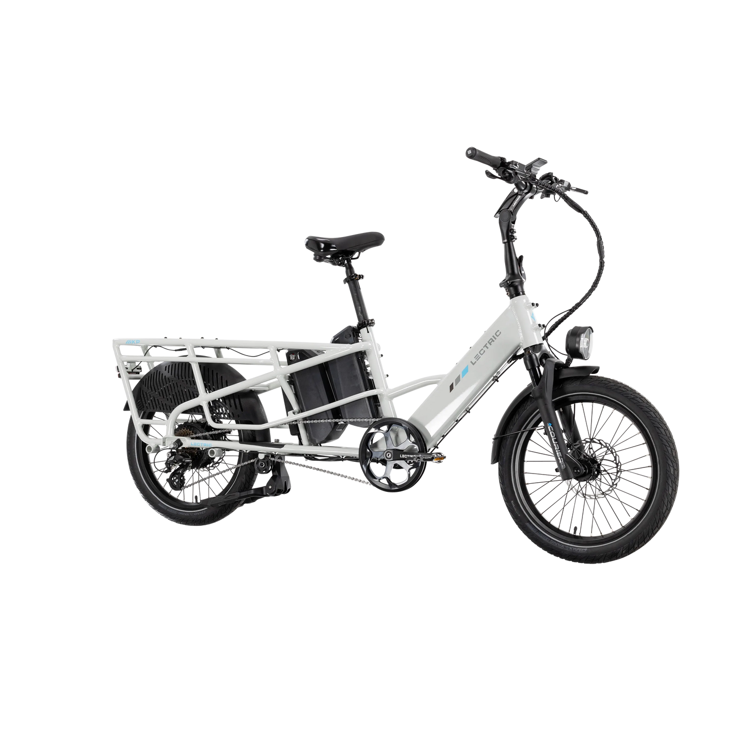 XPedition2 Stratus White Dual-Battery eBike