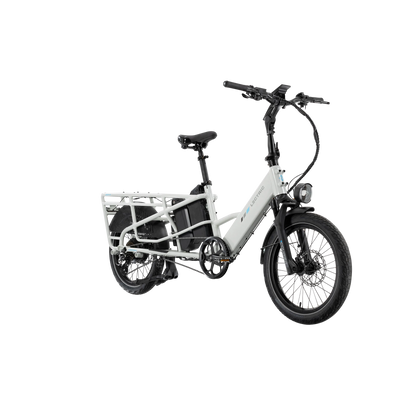 XPedition2 Stratus White Dual-Battery eBike
