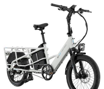 XPedition2 Stratus White Long-Range Dual-Battery + FREE Running Boards, Cushions, Elite Headlight, Suspension Seat Post, Orbitor, Fast Charger ($694 Value)