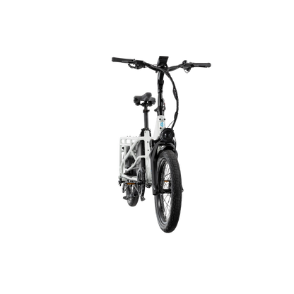 XPedition2 Stratus White Long-Range Dual-Battery + FREE Running Boards, Cushions, Elite Headlight, Suspension Seat Post, Orbitor, Fast Charger ($694 Value)