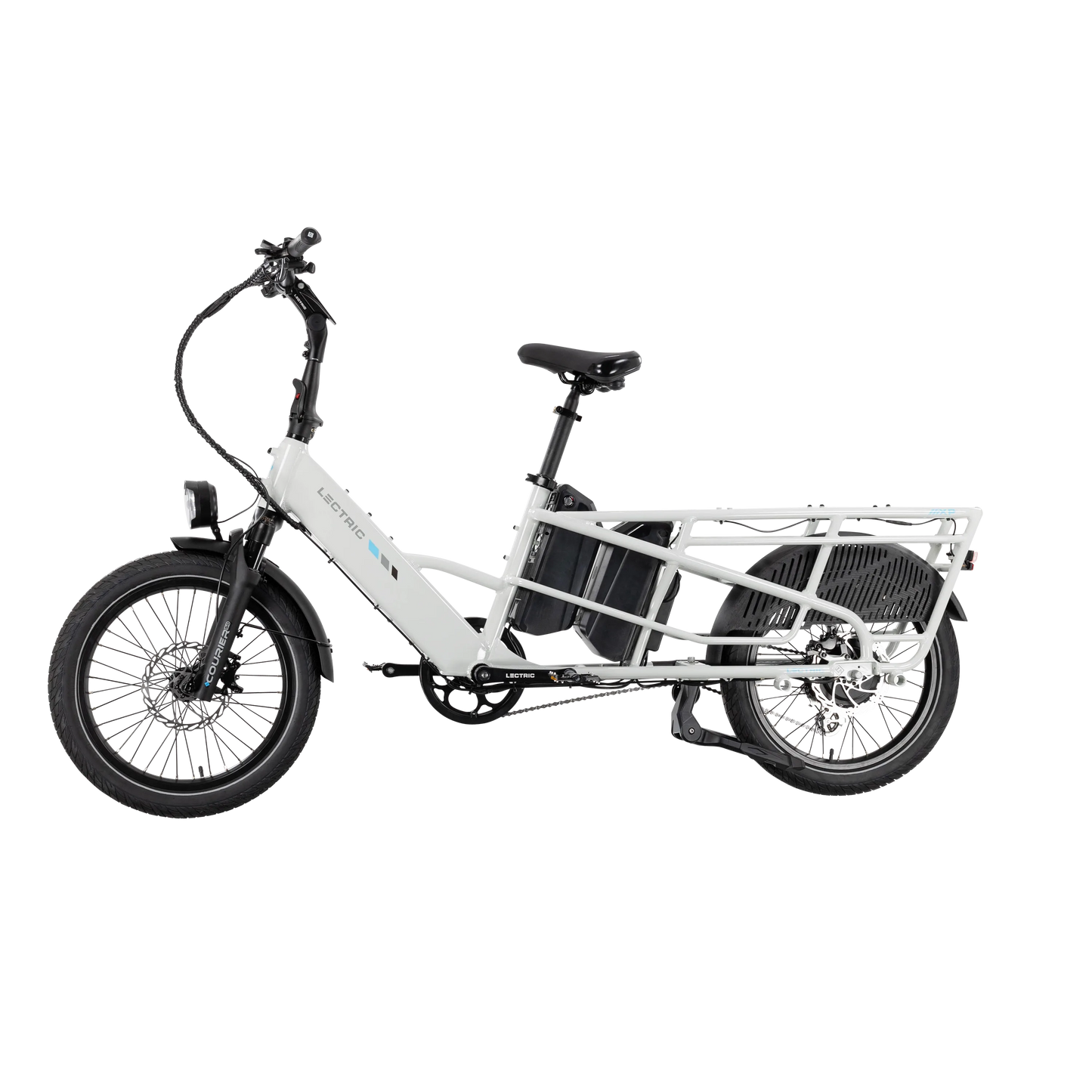 XPedition2 Stratus White Long-Range Dual-Battery + FREE Running Boards, Cushions, Elite Headlight, Suspension Seat Post, Orbitor, Fast Charger ($694 Value)