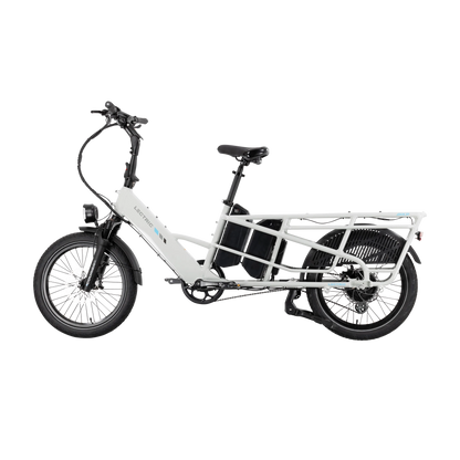 XPedition2 Stratus White Dual-Battery eBike