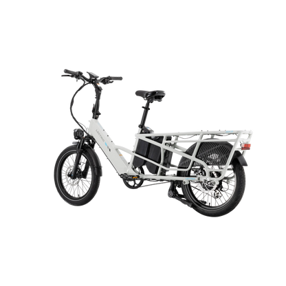 XPedition2 Stratus White Dual-Battery eBike