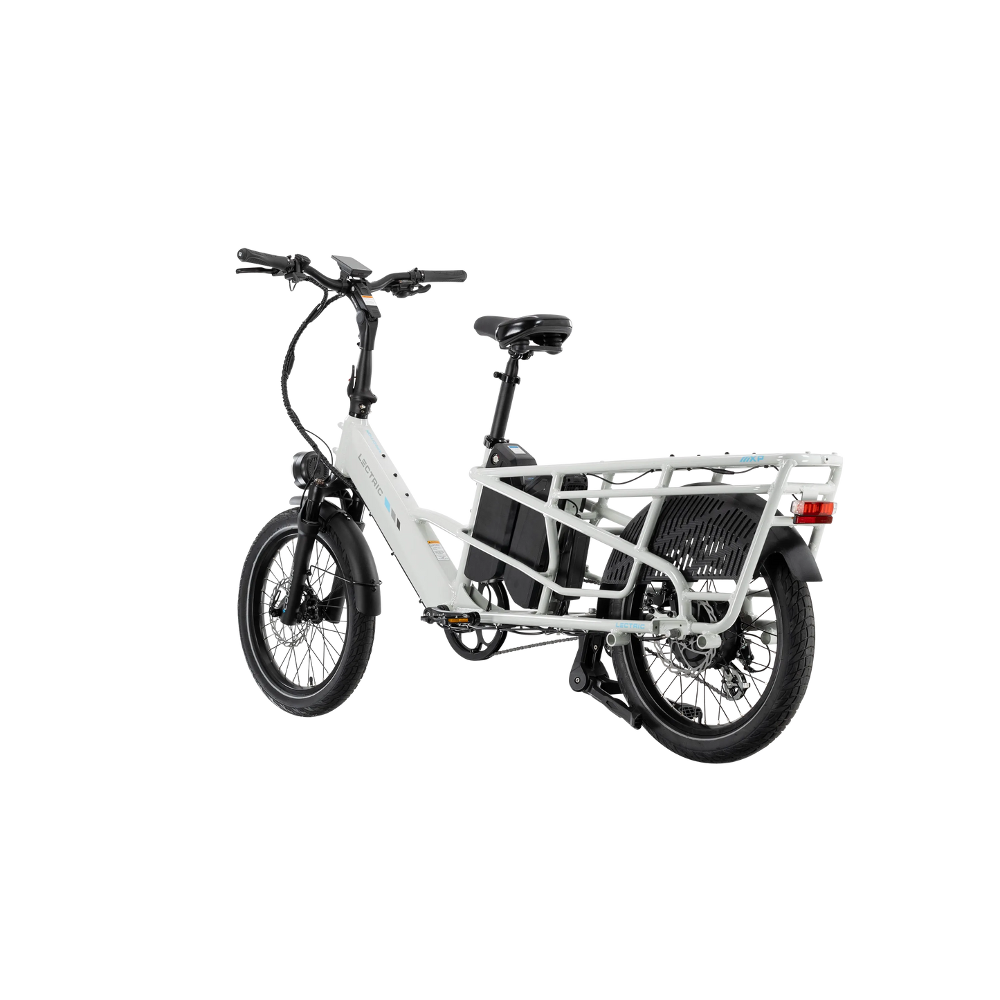 XPedition2 Stratus White Dual-Battery eBike