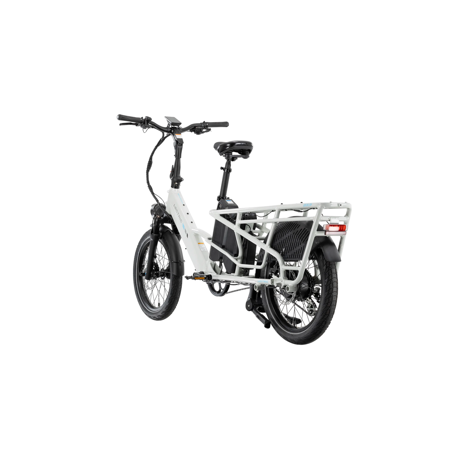XPedition2 Stratus White Dual-Battery + FREE Running Boards, Cushions, Elite Headlight, Suspension Seat Post, Orbitor, XL Cargo Panniers ($744 Value)