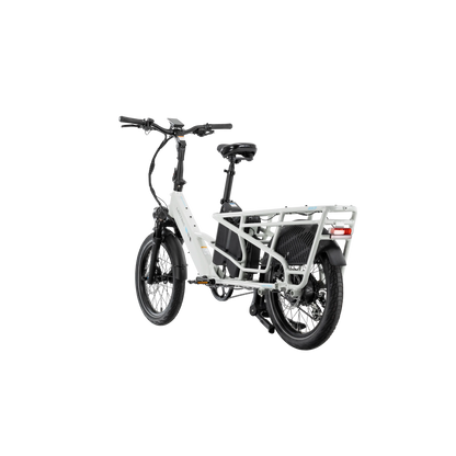 XPedition2 Stratus White Long-Range Dual-Battery + FREE Running Boards, Cushions, Elite Headlight, Suspension Seat Post, Orbitor, Fast Charger ($694 Value)