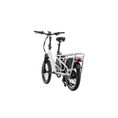 XPedition2 Stratus White Long-Range Dual-Battery + FREE Running Boards, Cushions, Elite Headlight, Suspension Seat Post, Orbitor, Fast Charger ($694 Value)