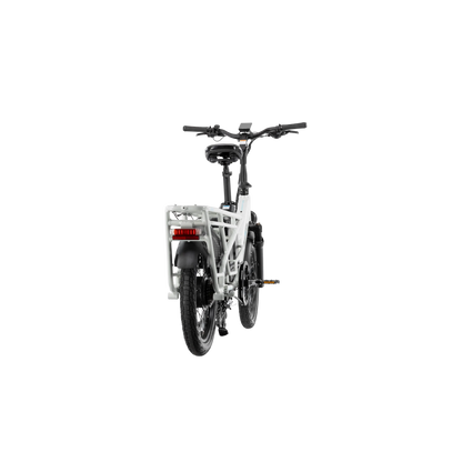 XPedition2 Stratus White Long-Range Dual-Battery + FREE Running Boards, Cushions, Elite Headlight, Suspension Seat Post, Orbitor, Fast Charger ($694 Value)