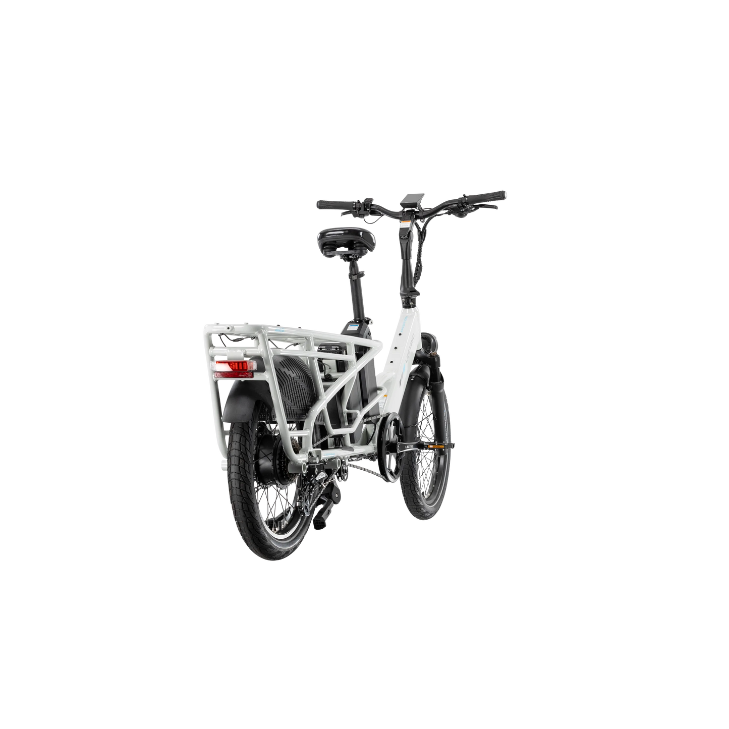 XPedition2 Stratus White Long-Range Dual-Battery eBike
