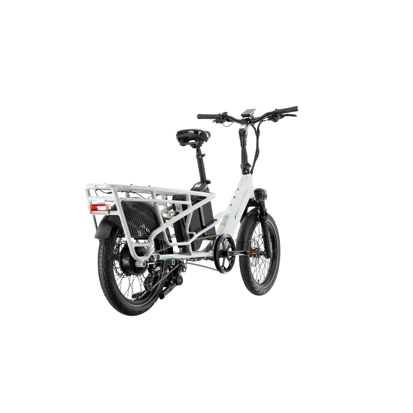 XPedition2 Stratus White Long-Range Dual-Battery eBike
