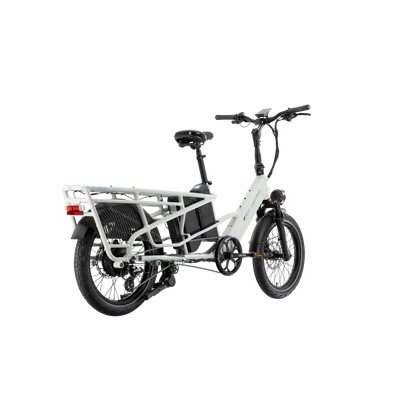 XPedition2 Stratus White Dual-Battery + FREE Running Boards, Cushions, Elite Headlight, Suspension Seat Post, Orbitor, XL Cargo Panniers ($744 Value)