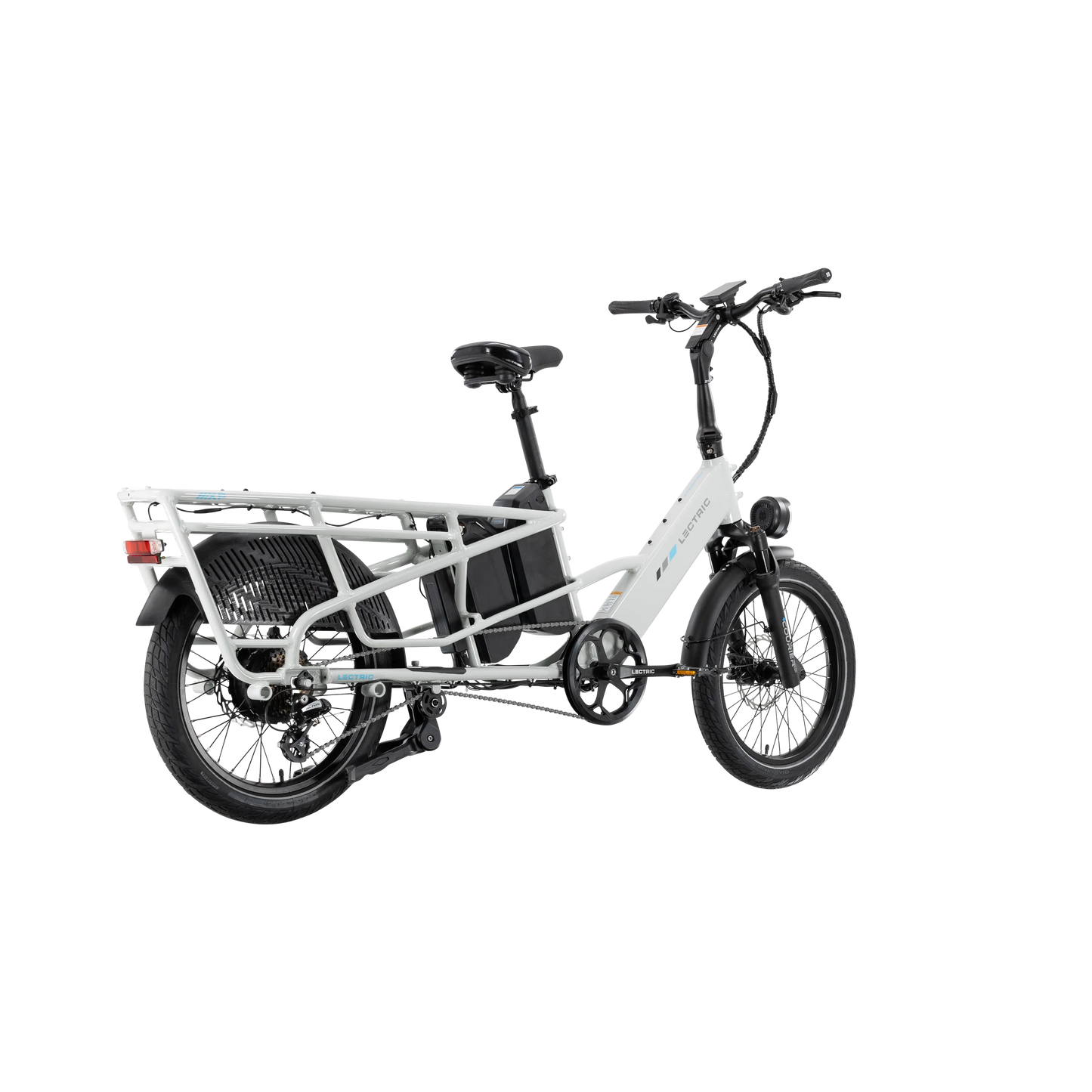 XPedition2 Stratus White Dual-Battery + FREE Running Boards, Cushions, Elite Headlight, Suspension Seat Post, Orbitor, XL Cargo Panniers ($744 Value)