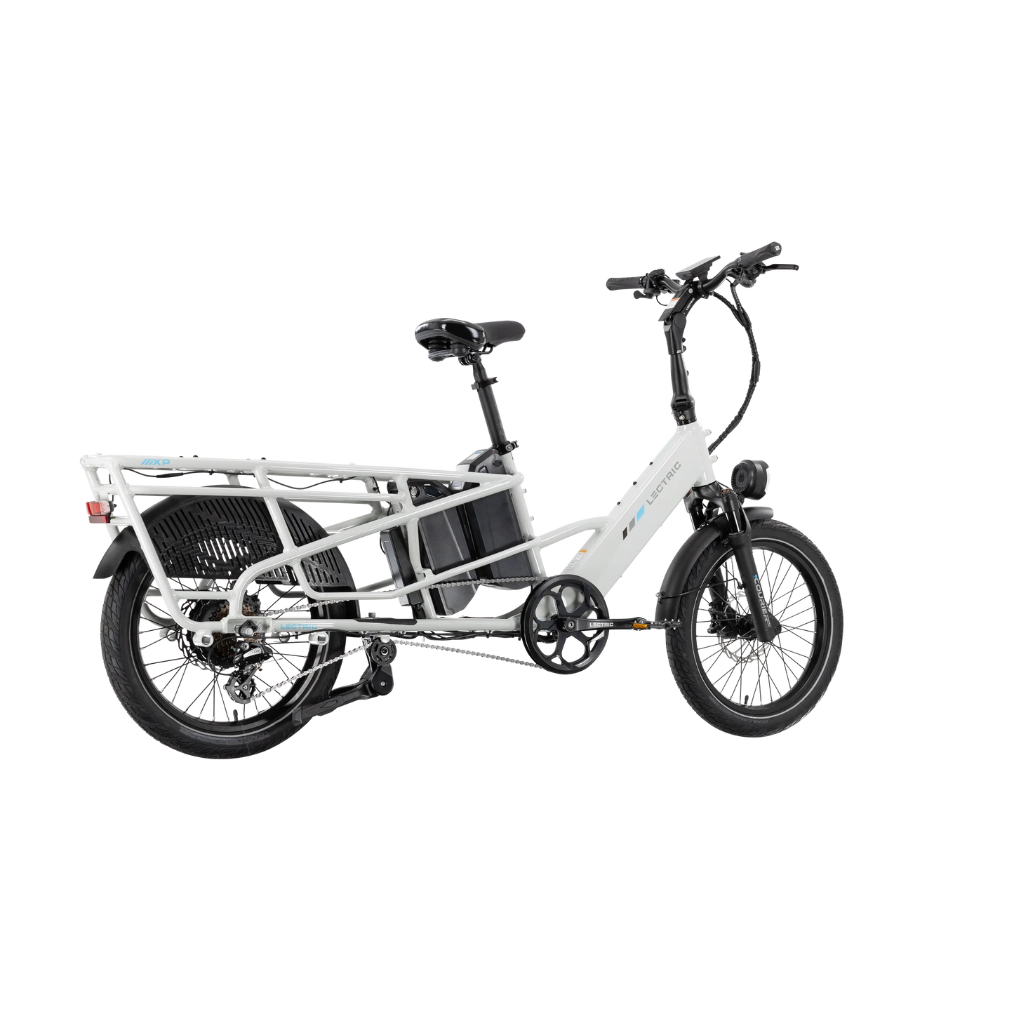 XPedition2 Stratus White Long-Range Dual-Battery + FREE Running Boards, Cushions, Elite Headlight, Suspension Seat Post, Orbitor, Fast Charger ($694 Value)