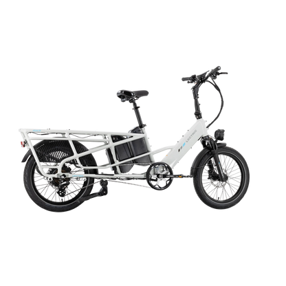 XPedition2 Stratus White Dual-Battery + FREE Running Boards, Cushions, Elite Headlight, Suspension Seat Post, Orbitor, XL Cargo Panniers ($744 Value)