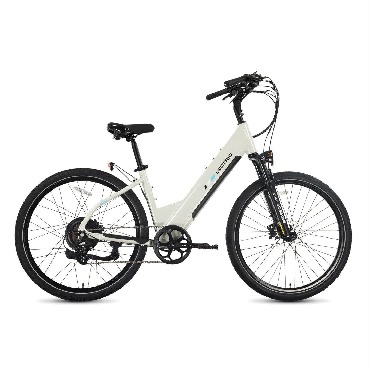 XPress2 Stratus White Cruiser eBike