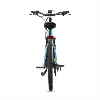 XPress2 Raindrop Blue Cruiser + FREE Rear Rack, Fenders, Elite Headlight, Suspension Seat Post ($336 Value)