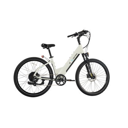 XPress2 Stratus White Cruiser eBike