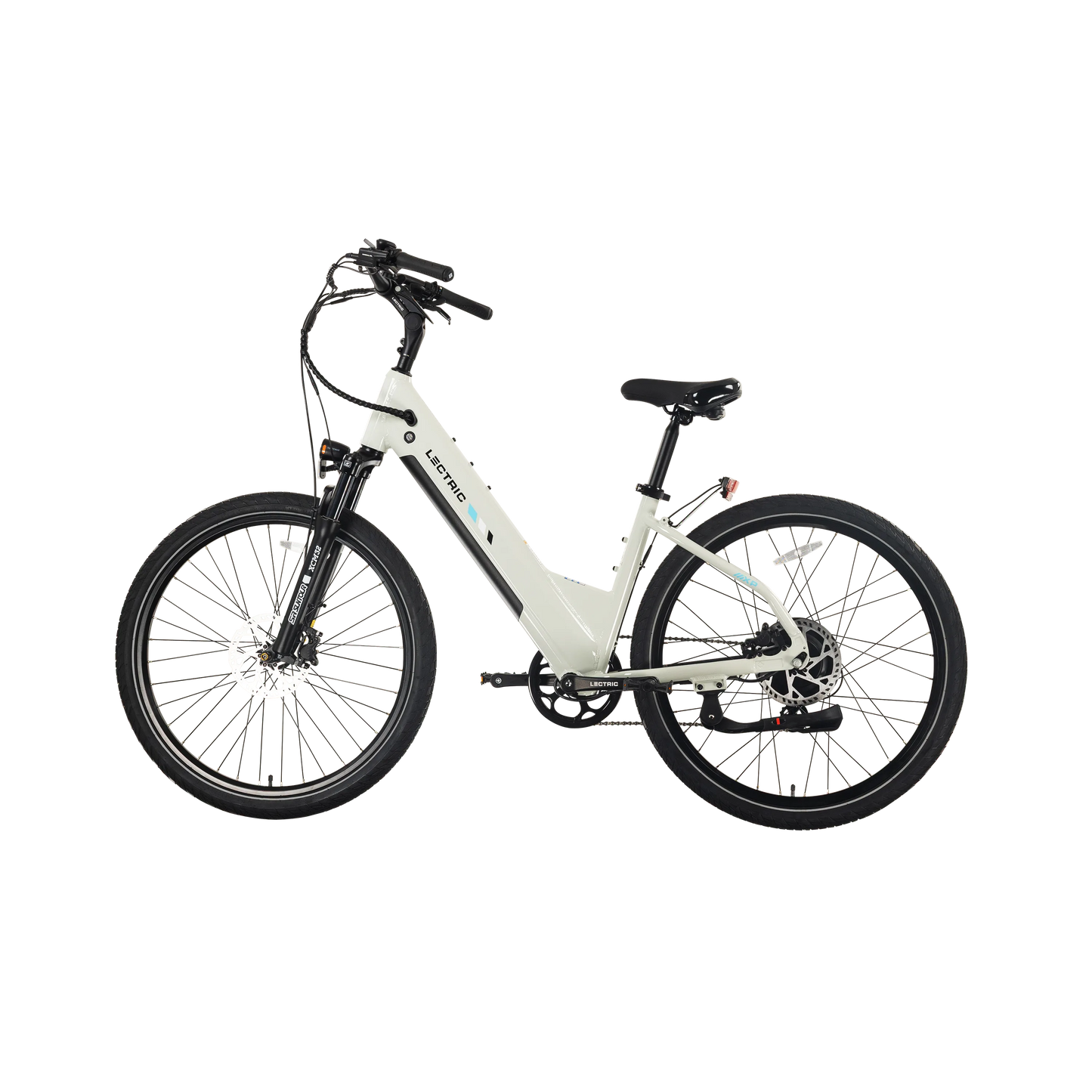 XPress2 Stratus White Cruiser eBike