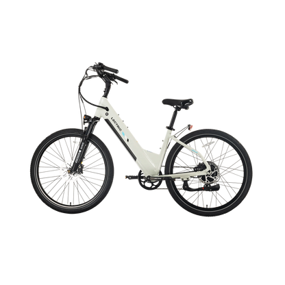 XPress2 Stratus White Cruiser eBike