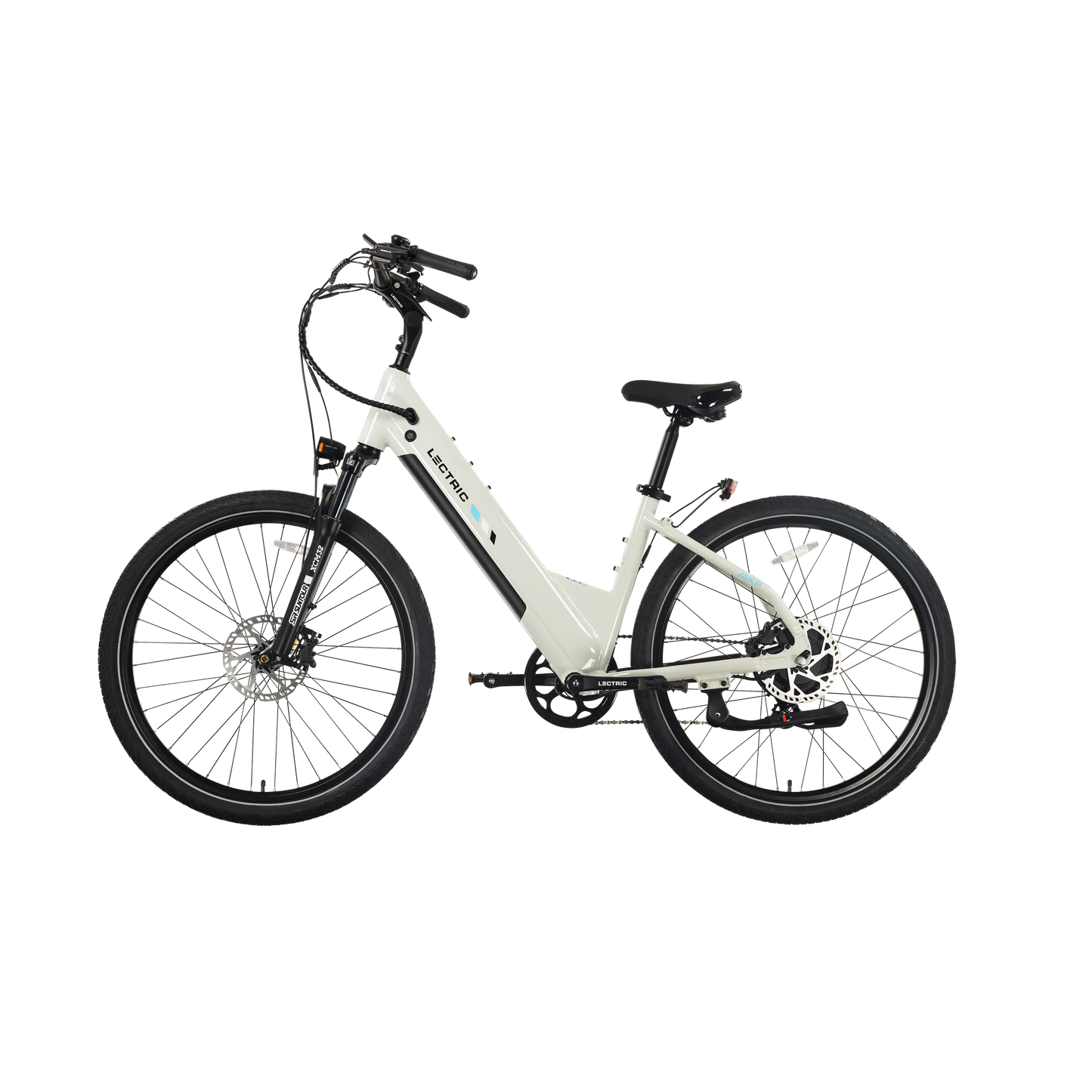 XPress2 Stratus White Cruiser eBike