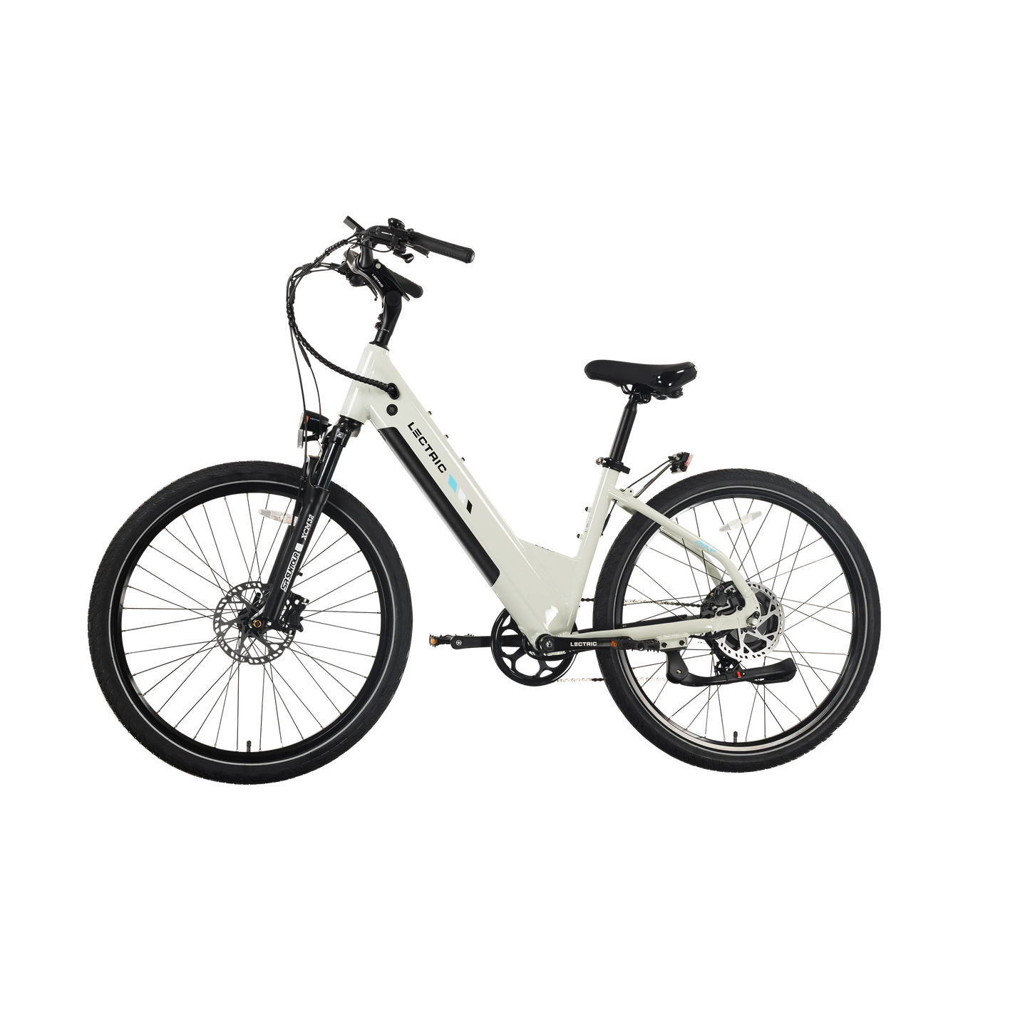 XPress2 Stratus White Cruiser eBike
