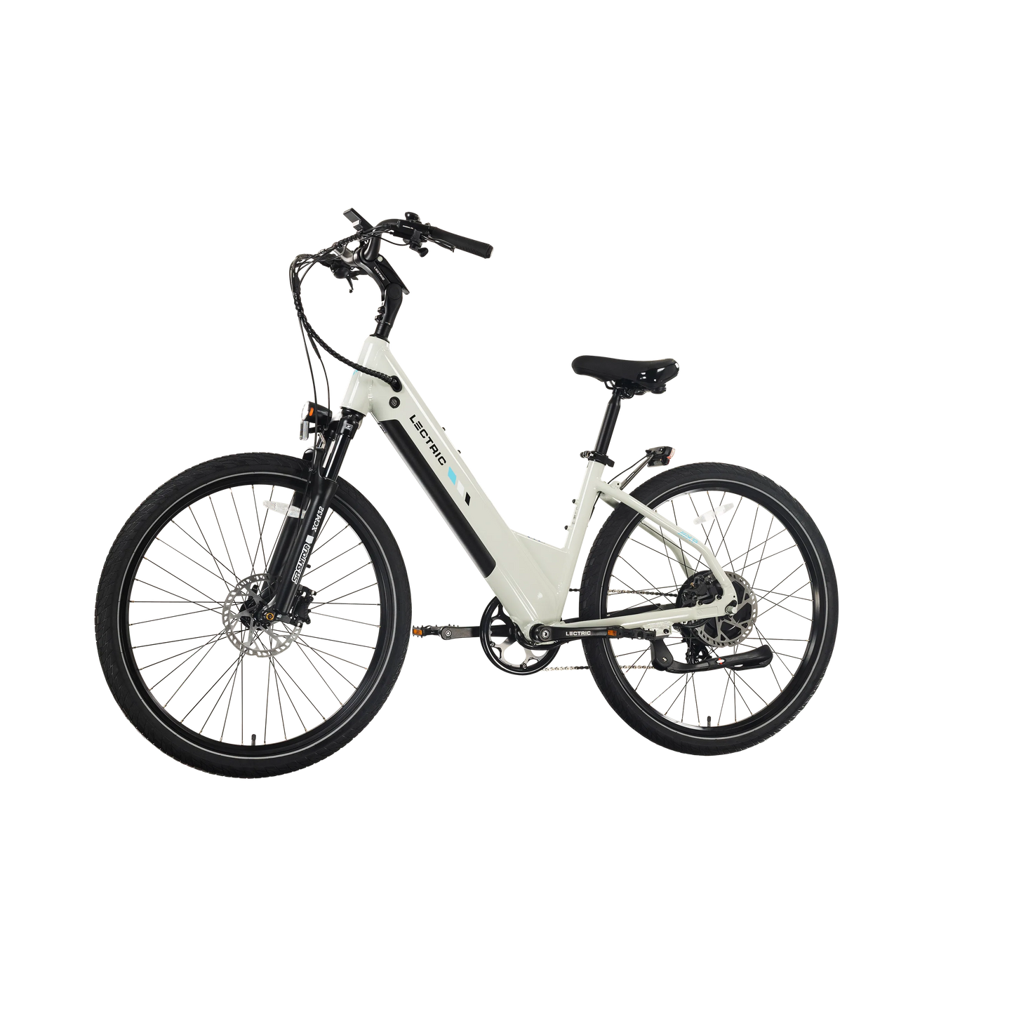 XPress2 Stratus White Cruiser eBike
